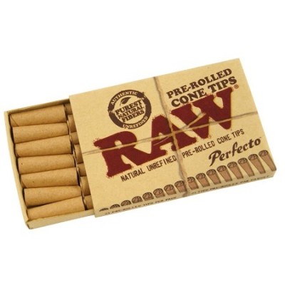 Raw Prerolled Cone Tips 21 τμχ.